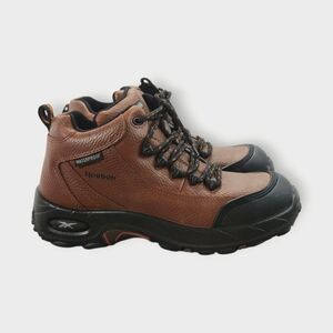 Reebok Tiahawk Women’s Size 8.5 Composite Toe Waterproof Work Boot Brown Rb444